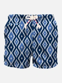 MC2 Saint Barth Man Swim Shorts With Pattern