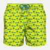 MC2 Saint Barth Man Light Fabric Swim Shorts With Surfcar Print -Swimwear Family swimshorts vintage car1