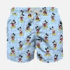 Mickey Mouse Boy Light Swim Shorts | ©Disney Special Edition 2 Mickey Mouse Boy Light Swim Shorts | ©Disney Special Edition -Swimwear Family topolino vichy azzurro costume bambino mc2 disney 1