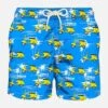 Light Fabric Man Swim Shorts Vespa® And Palms Print | Vespa® Special Edition -Swimwear Family vespa 0000 vespa palms swimshort men 2
