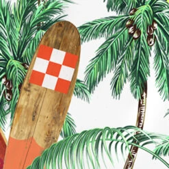 Surfboards Print Boy Swim Shorts 9 Surfboards Print Boy Swim Shorts -Swimwear Family vintage surferboard 1